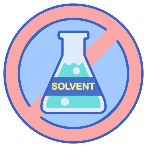 Símbolo de advertencia sobre limpieza con solventes